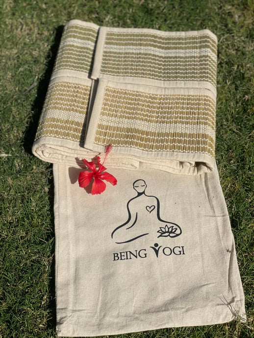 Handmade yoga mat